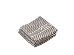 Pillivuyt Kitchen cloths 32 x 32 cm 3 pcs Fungi/White