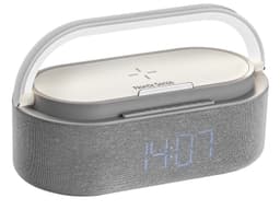 Nordic Sense Vækkeur med lys Lys grå