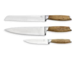 HOLM Knife set 3 parts Acacia