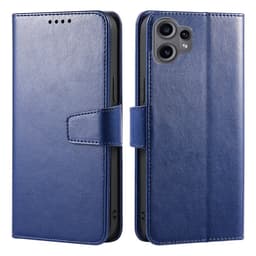 SKALO Nothing CMF Phone 2 Pro PU-læder Flip Cover - Blå