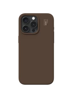 Silicone Case MagSafe iPhone 15 Pro Max Mocha Mousse