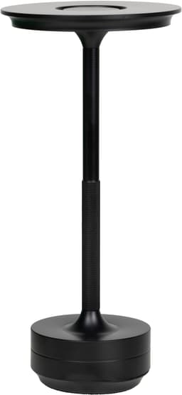 Aura oppladbar bordlampe ELW25805 (sort)