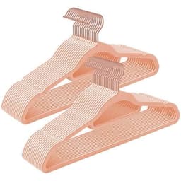 Fløyelshengere 30-pk - Rosegold