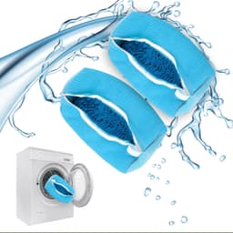 2-pack skotvättpåsar för tvättmaskin, tvättpåse i nät för skydd av sko