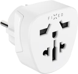 Fixed Europa til verden støpseladapter