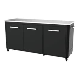 Cozze® Udekøkken 180 med rustfri bordplade