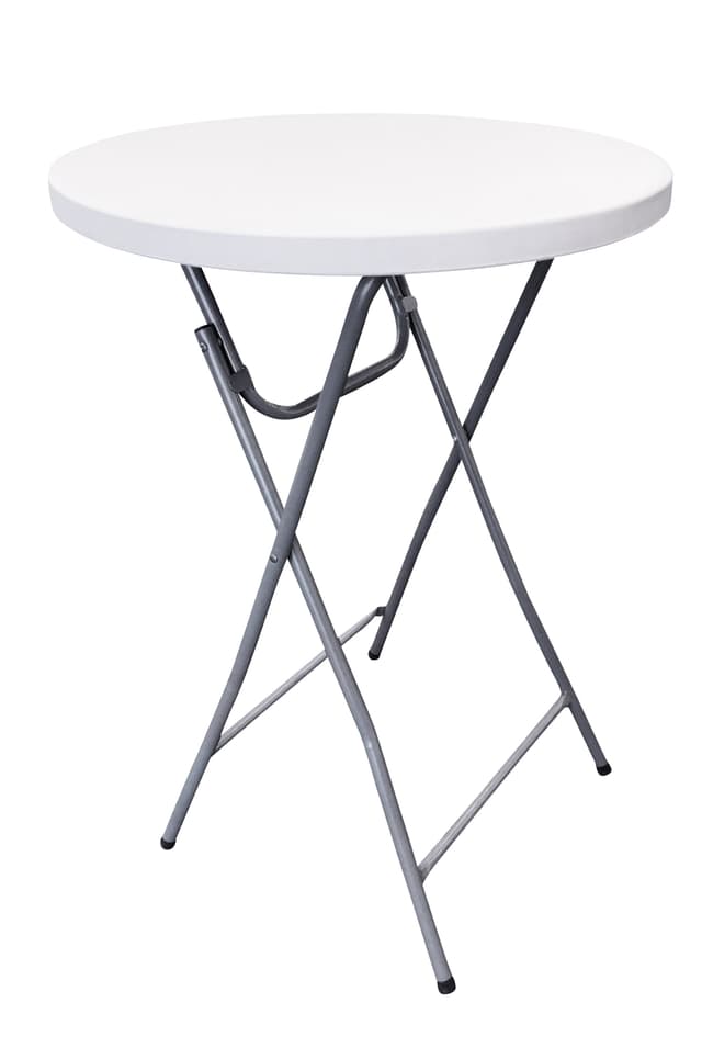 HOME It®foldbar barbord Ø81×110 cm hvid/grå