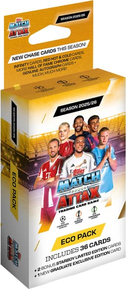 Topps Match Attax Champions League 2025/26 Eco samlekort