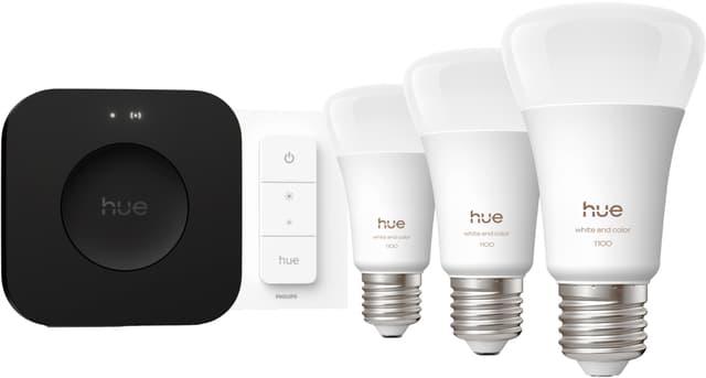 Philips Hue WCA A60 LED pære 5W E27 (3 stk)