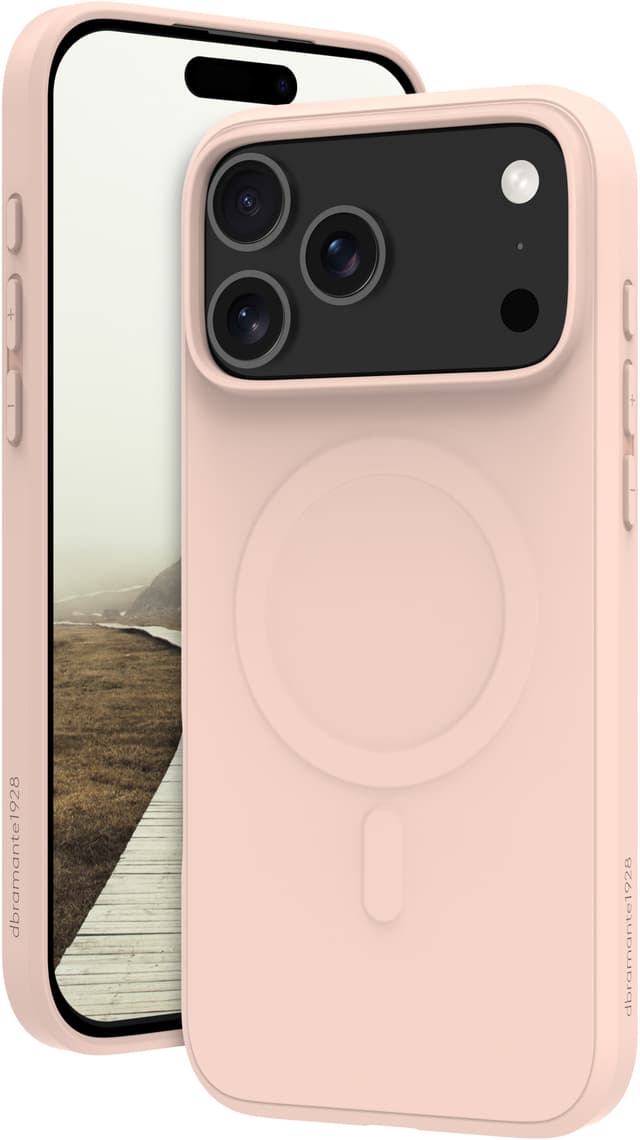 dbramante1928 Greenland Pro MS cover til iPhone Pro Max 17 (pink sand)