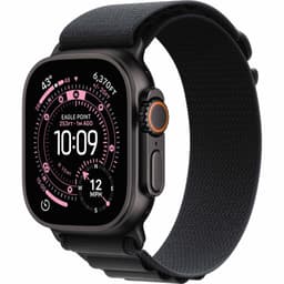 Apple Watch Ultra 3 49mm (musta titaani/musta Alpine ranneke) L