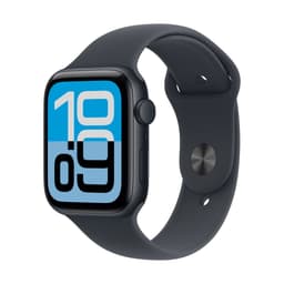 Apple Watch SE 3 44mm GPS (keskiyö alumiini/keskiyö urheiluran.) M/L