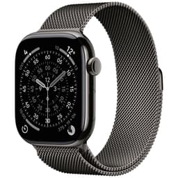 Apple Watch S11 46mm CEL (liuskekivi titaani/lius.kivi milan.ran) M/L