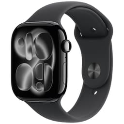 Apple Watch S11 46mm CEL (Jet Black Aluminium/Black Sport Band) S/M