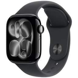 Apple Watch S11 42mm CEL (peilimusta alumiini/musta urheiluran) S/M
