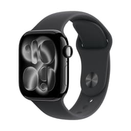 Apple Watch S11 42mm GPS (Jet Black Aluminium/Black Sport Band) S/M