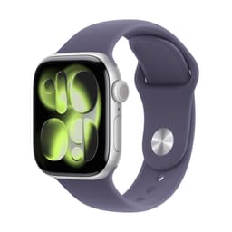 Apple Watch S11 42mm GPS (hopea alum./usvanvioletti urheiluraneke) S/M