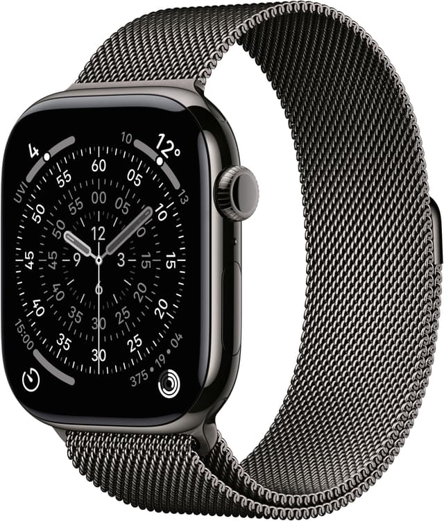 Apple Watch S11 46mm CEL (liuskekivi titaani/lius.kivi milan.ran) M/L