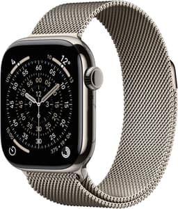 Apple Watch S11 42mm CEL (luon.vaa. titaani/luonnon titaani Mil. ran.)