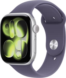 Apple Watch S11 46mm CEL (Silver Aluminium/Purple Fog Sport Band) M/L