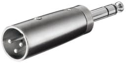 XLR-sovitin  AUX-liitin  6,35 mm stereouros XLR-uros