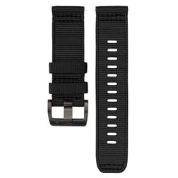 Nylon Klockarmband för Garmin Forerunner 255/265/245 Smartwatch Svart