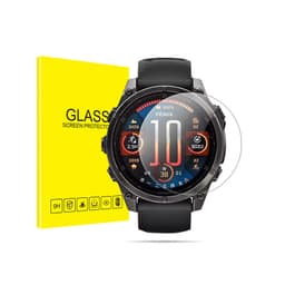 Garmin Fenix skjermbeskytter i høy aluminium herdet glass (2-pack) Garmin Fenix 8 51mm