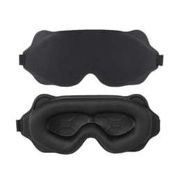 3D-muotoiltu pimennysunimaski matkustamiseen ja lepoon Black