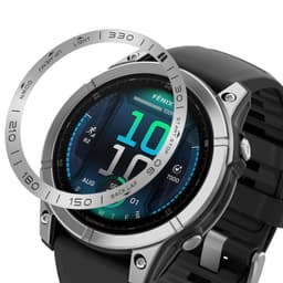 Rustfri stålring til Garmin Fenix 8 Sølv 47MM