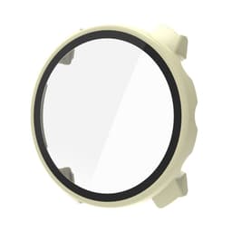 Beskyttelsesetui Kompatibelt med Polar Vantage M3 - PC-skall med skjermbeskytter i herdet glass Hvit