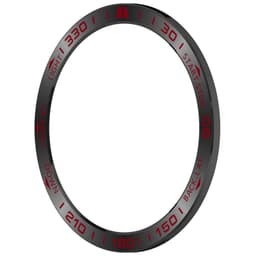 Garmin Tactix 8 51mm Solar Bezel - Black & Red Racing Edition