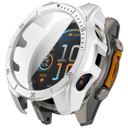 Älykellokotelo Garmin Fenix ​​​​8 Solarille Hopea 47 mm