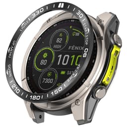 Rustfritt stålramme for Garmin Fenix 8 Flerfarget 4 Modell 3