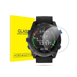 Skjermbeskytter i herdet glass (2-pack) Garmin Descent MK2i