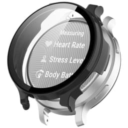 Beskyttelsesetui til Garmin Lily 2 Active med hærdet glasskærmbeskyttelse Sort