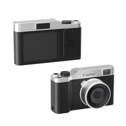 Kompakt Digitalkamera med 5x Optisk Zoom og 1080p Videoopptak Sort