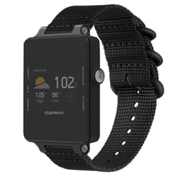 Nylon urrem til Garmin Vivoactive Acetate Sort