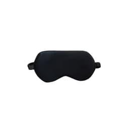 100% silke sovemaske Black
