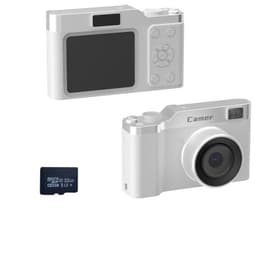 Kompakt Digitalkamera med 5x Optisk Zoom og 32GB TF-kort - Fang Øyeblikkene White