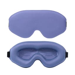 3D-Silmälaput: Syvä Uurre, Hengittävä, Säädettävä - Täydellinen Nukkumiseen Purple