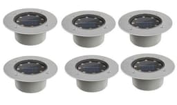 6-pack Mark Spotlight ulkovalaistus aurinkokennoilla