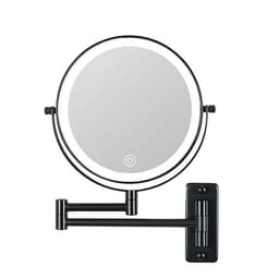 Make-up-spejl med 7x forstørrelse og LED-lys
