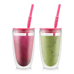 Bodum 2 kpl kaksoisseinäisiä juomalaseja PAVINA TO GO 0.45 L