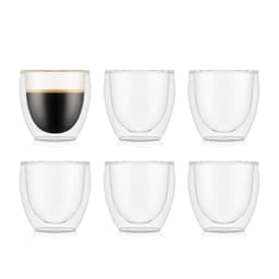 Bodum 6 stk. espresso glas PAVINA 0.08 L