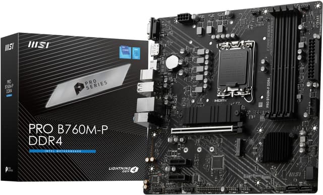 MSI PRO B760M-P DDR4 moderkort