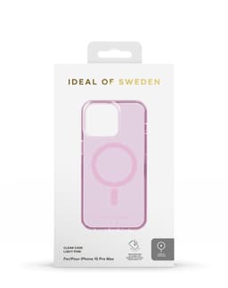 Clear Case MagSafe iPhone 15 Pro Max Light Pink