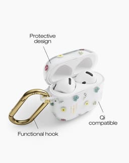 Clear AirPods Case Gen4 Petite Floral