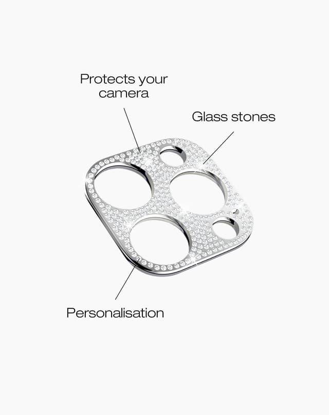 Camera Lens Protector 3D iPhone 14 Pro / 14 Pro Max / 16 Pro / 16 Pro Max Stones
