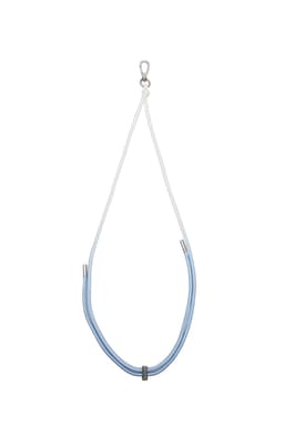 Cord Phone Strap Blue Aura Ombre