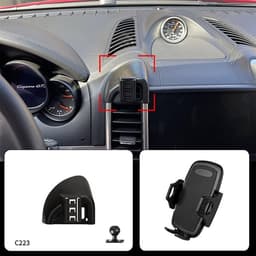 Mobilholder Porsche Cayenne 2016-2017